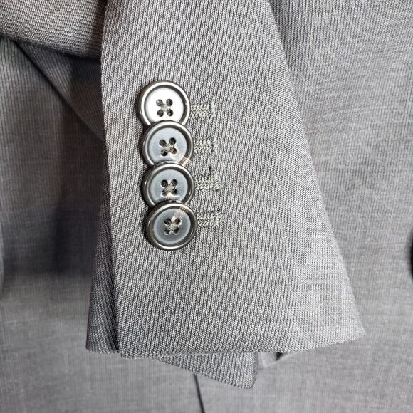 Banana Republic Sport Coat Men 38R Brown Marzotto Wool Slim Peak Jacket Blazer - Picture 7 of 16